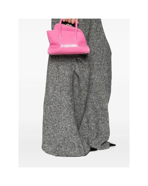 The Attico Pink The La Passeggiata Zip-Up Tote Bag