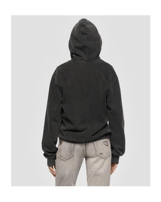 M I S B H V Gray Graphic-Print Zip-Up Hoodie for men