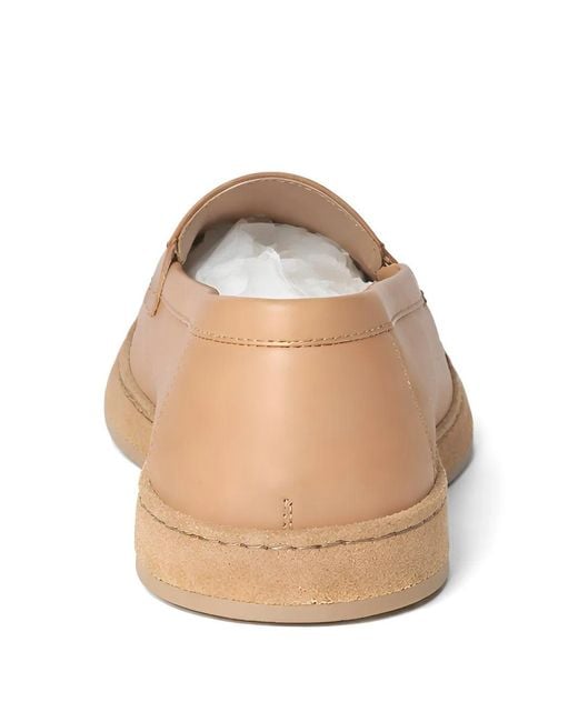 Brunello Cucinelli Natural Penny Loafers for men