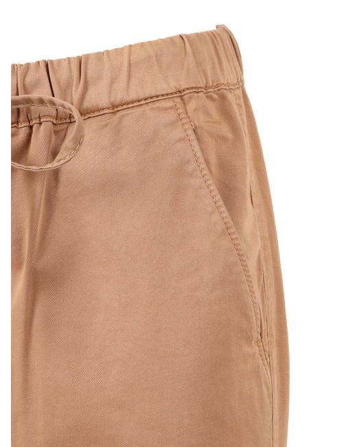 Max Mara Natural Parco Drawstring Tapered Trousers