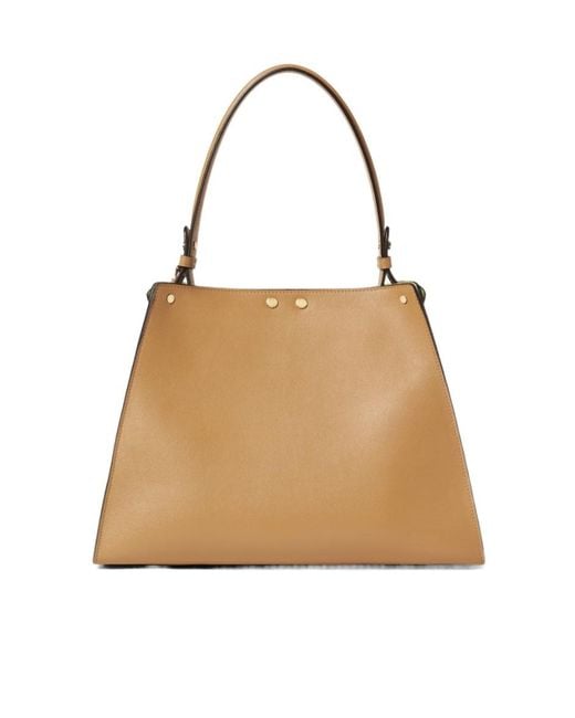 Fendi Orange Way Medium Tote Bag