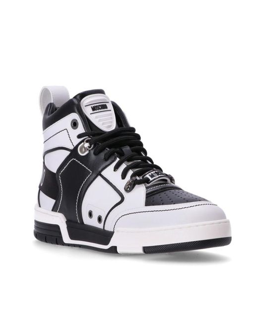 Moschino White Logo Sneakers