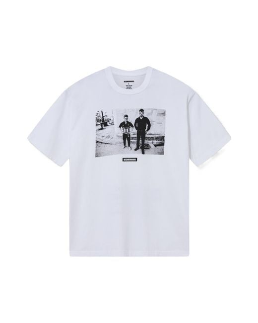Neighborhood White Short-Sleeved T-Shirt for men
