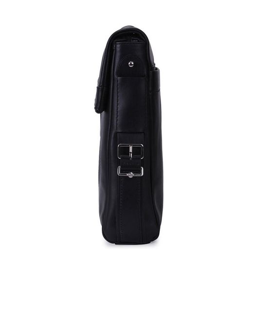 Bally Black Logo Details Satchel for men