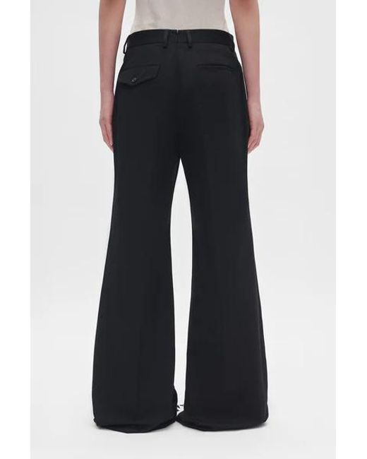 Ann Demeulemeester Black Belt Loop Casual Pants for men