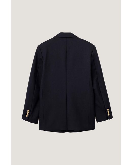 DUNST Blue Single Breasted Long Sleeved Jacket for men