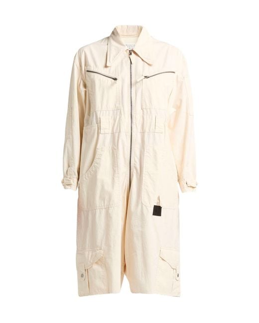 Maison Margiela Natural Long-Sleeved Jumpsuit