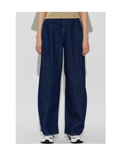 DIESEL Blue 1987 D-Khelz Wide-Leg Jeans