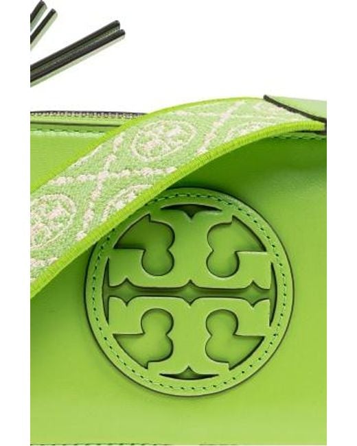 Tory Burch Green Mini Miller Cross Body Bag