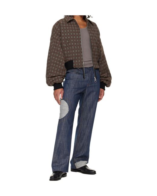 Edward Cuming Blue Circle Window V01S Jeans for men