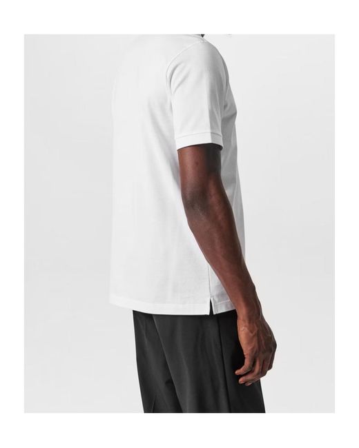 Prada White Logo Polo Shirt for men