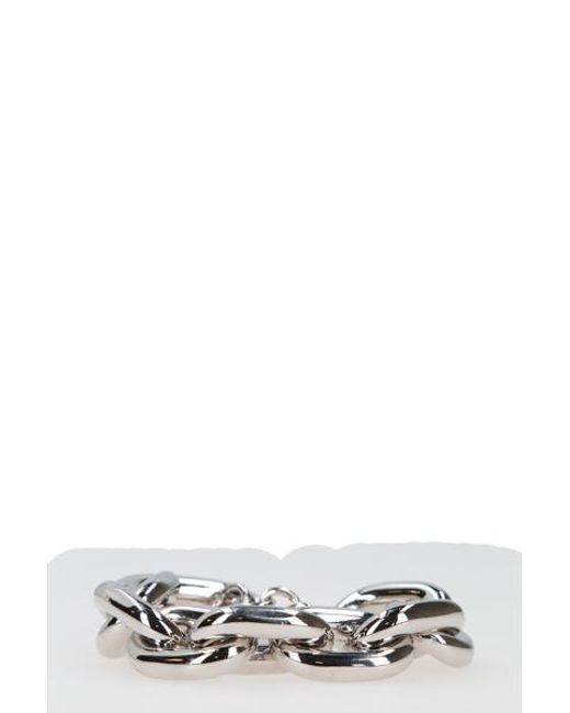 Rabanne Metallic Chain-Linked Bracelet