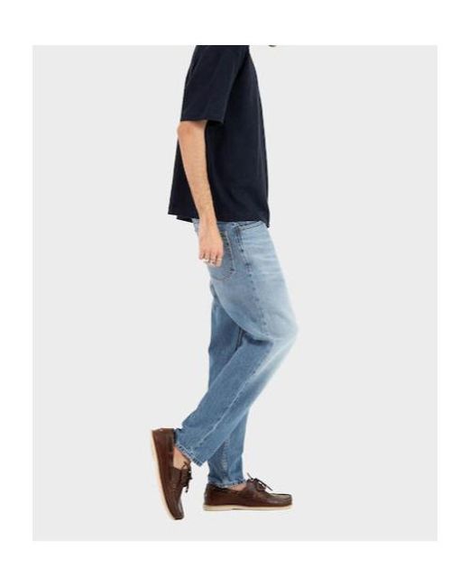 Boss Blue Belt Loop Jeans for men