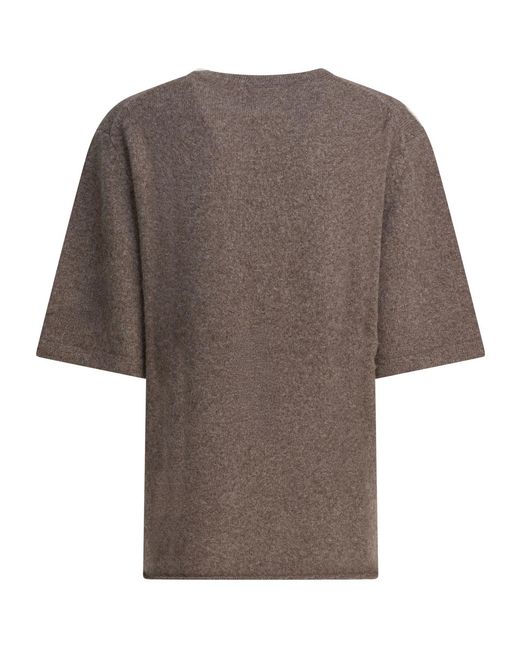 Loulou de Saison Brown 'Raven' Crewneck Sweater