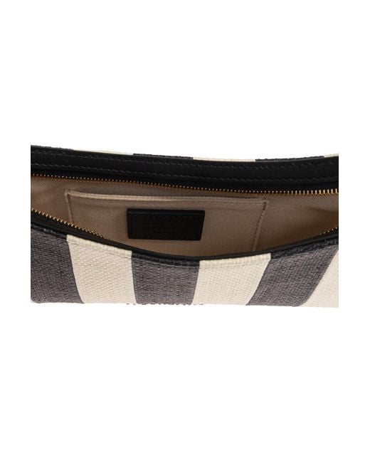 Jacquemus White Le Bisou Perle Beaded Shoulder Bag