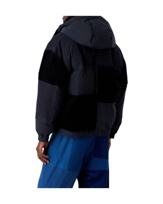 Emporio Armani Blue Down Jacket for men