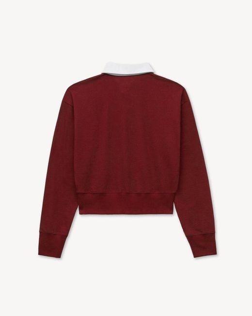 KENZO Varsity' Embroidered Long Sleeve Polo