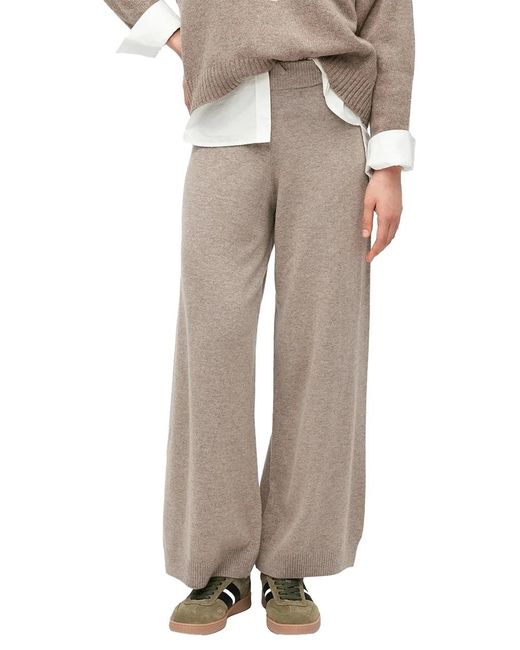 Weekend by Maxmara Natural Josef Knit Trousers Hazelnut