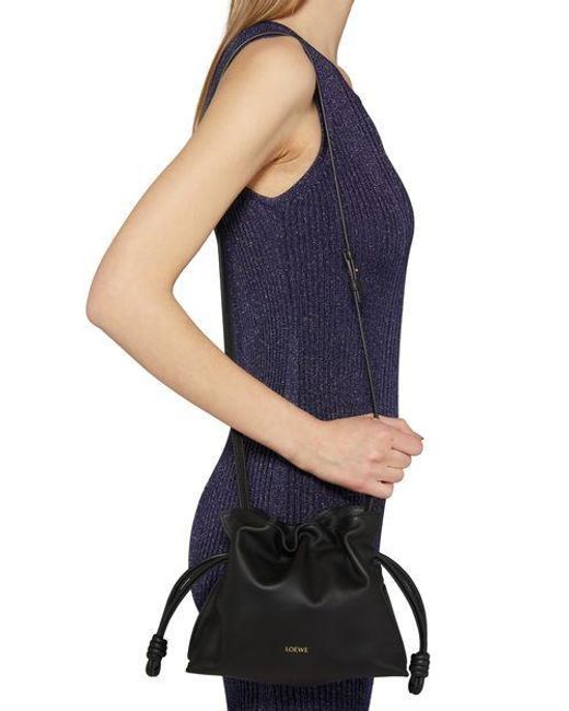 Loewe Black Drawstring Shoulder Bag