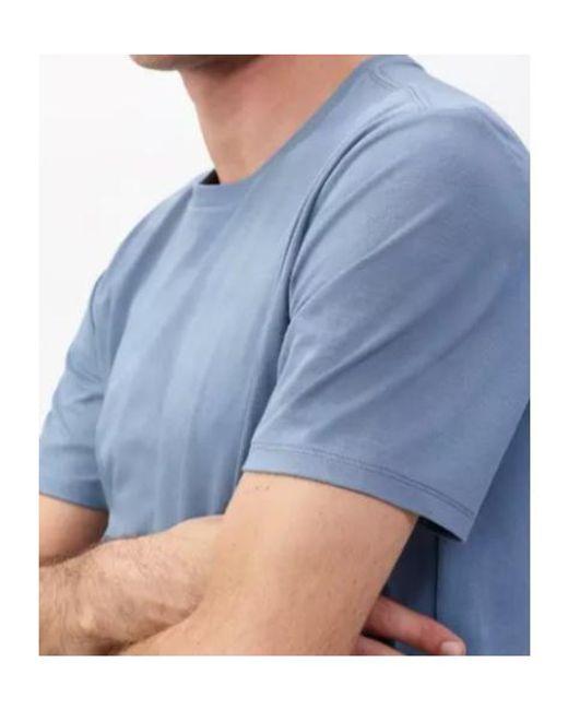 Rag & Bone Blue Tech Jersey Tee for men