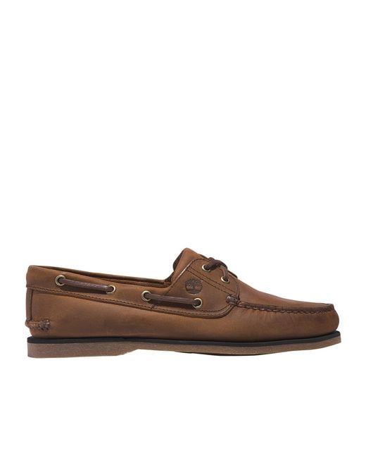Timberland Brown Round-Headed Casual Shoes for men