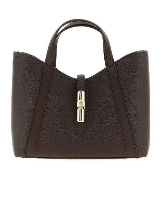 Furla Black Goccia S Shoulder Bag
