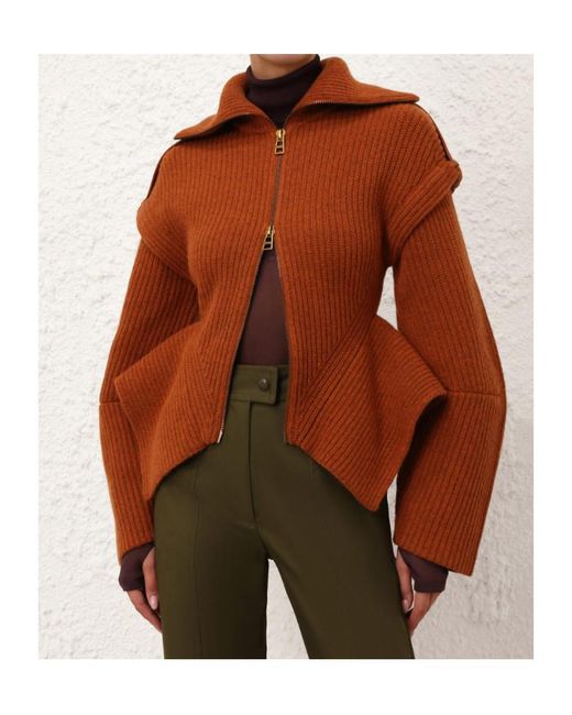 Zimmermann Brown Valiant Utility Cardigan