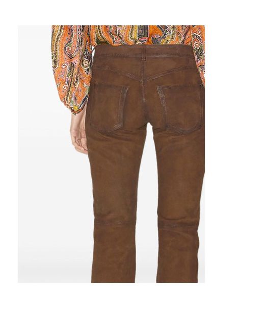 Isabel Marant Brown Vanel Pants