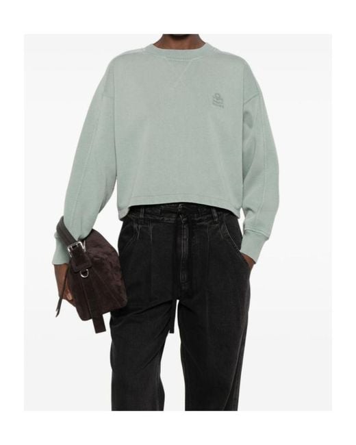 Isabel Marant Green Sweatshirt Sweatshirt Sweat Shirt Sunny