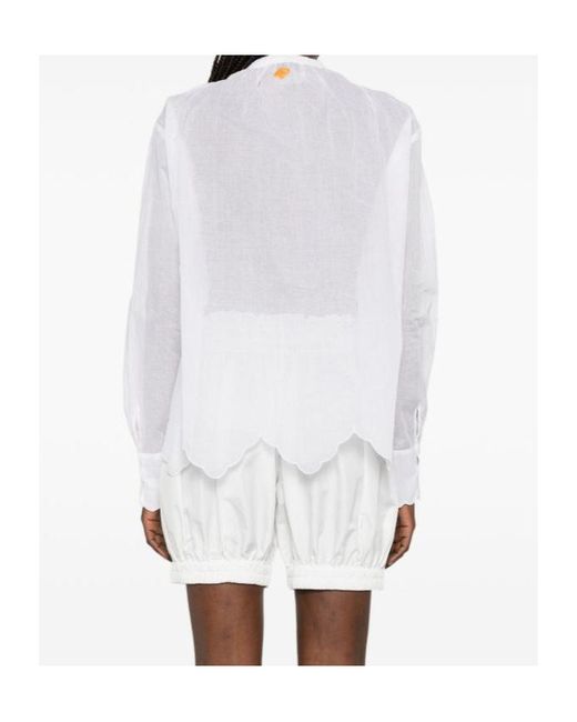 Forte_forte White Long Sleeve Shirt