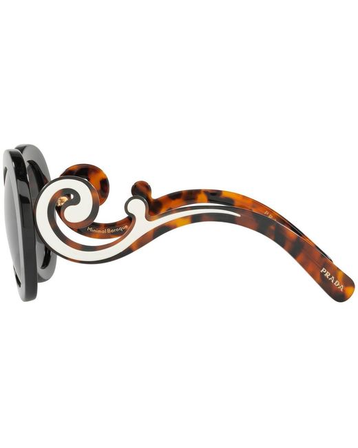 Prada Gray Logo Sunglasses