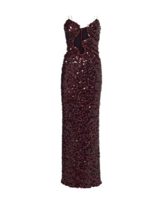 Christopher Esber Purple Sleeveless Dress