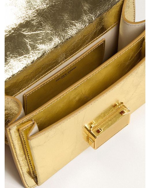Golden Goose Deluxe Brand Metallic Venezia Small Crossbody Bag