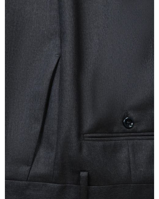 Lardini Black Single Breasted Two-Piece Suit for men