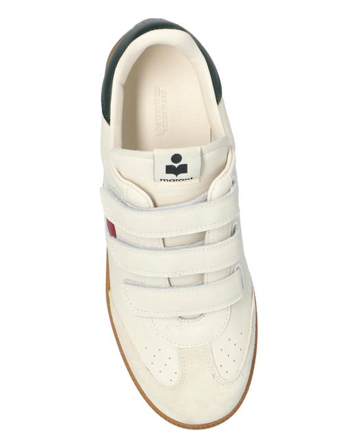 Isabel Marant Pink Lace-Up Low-Top Sneakers