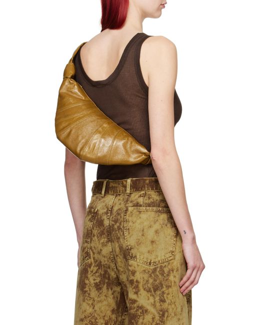 Lemaire Brown Fine-Ribbed Scoop Neck Tank Top