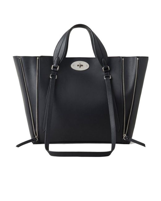 Mulberry Black Small Bayswater Tote Bag