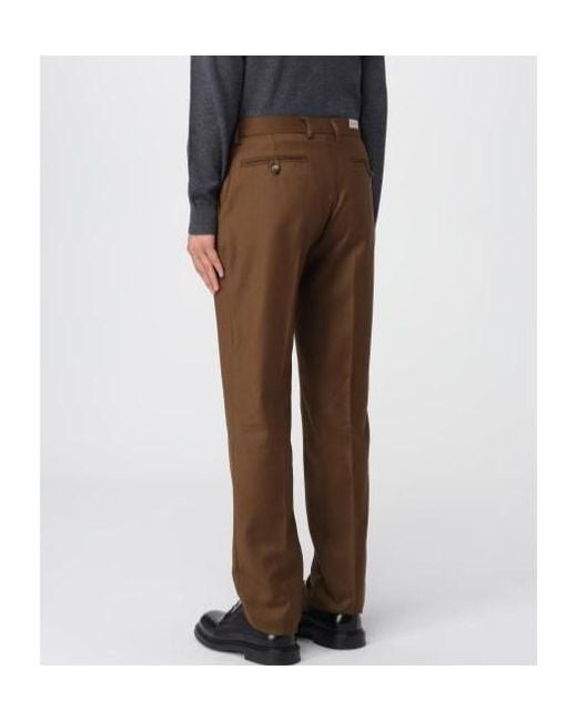 Etro Gray Button Trousers for men