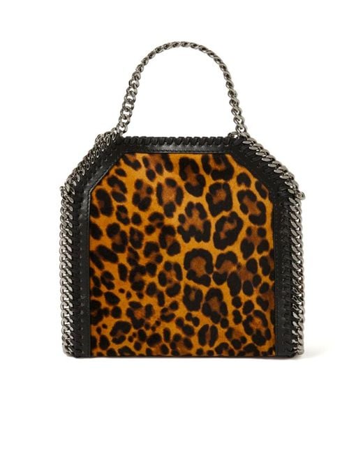 Stella McCartney Brown Falabella Tiny Tote Bag