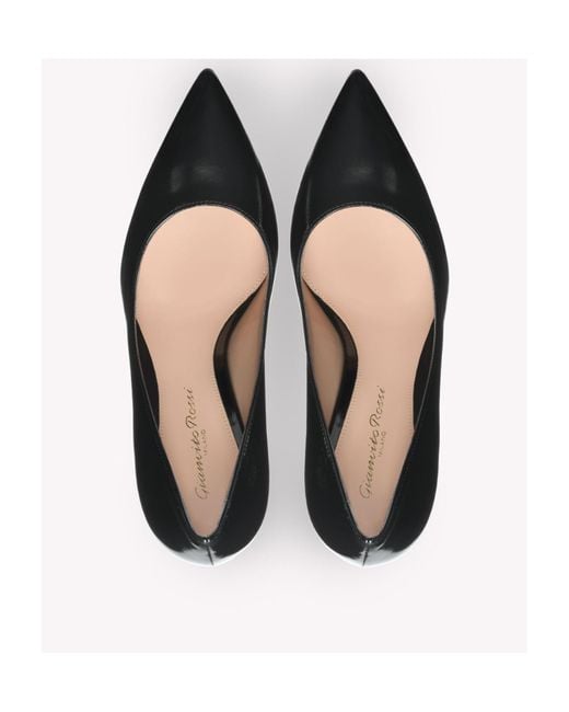 Gianvito Rossi Black Pointed Toe High Heeled Pumps