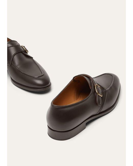 Loro Piana Brown Sergio Derby for men