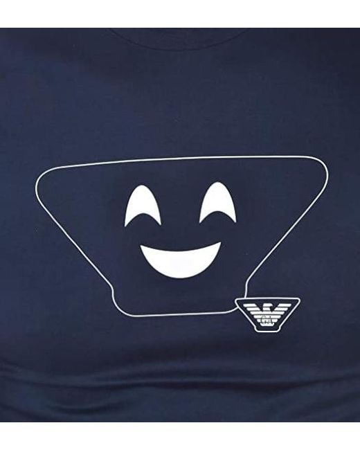 Emporio Armani Blue Topwear for men