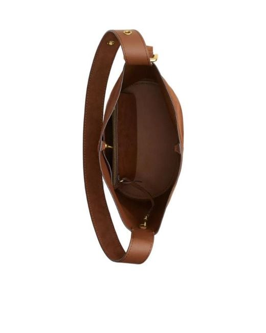 COACH Brown Bleecket Leather Bucket Bag
