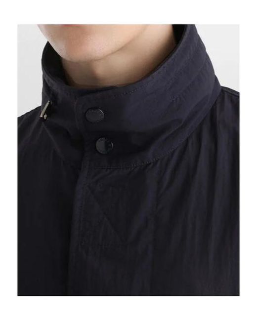 Dolce & Gabbana Blue Logo Patch Jacket for men