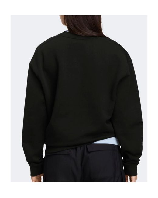 Canada Goose Black Wander Crew Tonal Label