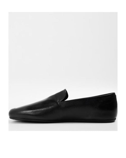 Prada Black Logo Loafers for men