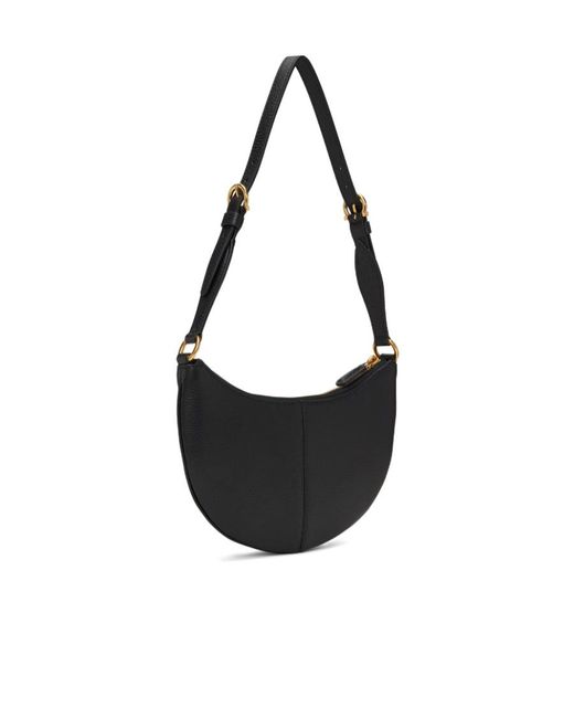Ferragamo Black Logo Shoulder Bag