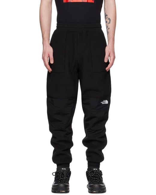 The North Face Black Logo-Printed Track Pants for men