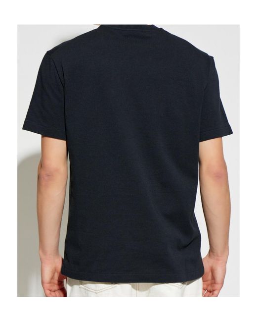 Jil Sander Black Pocket Detail T-Shirt for men