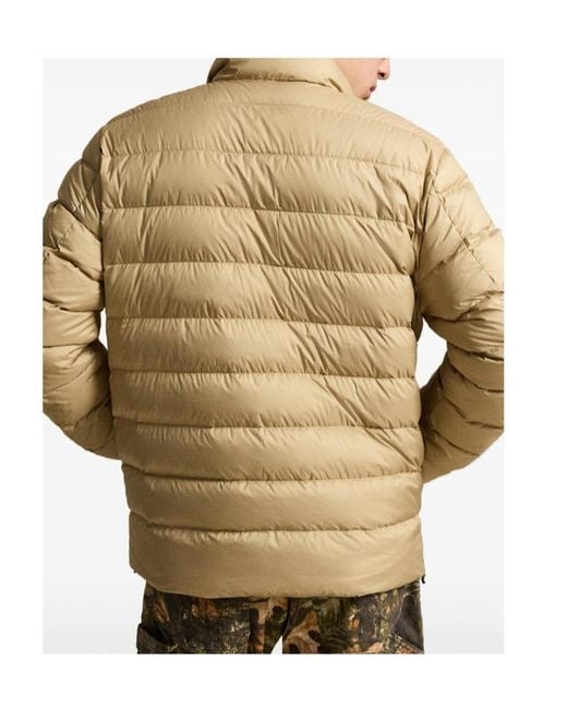 Polo Ralph Lauren Natural Quilted Mock-Neck Jacket for men